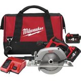  Milwaukee Kružna testera za drvo i plastiku 55 mm, 18 V, 4.0 Ah, HEAVY DUTY, sa 2 baterije i punjačem, HD18 CS-402B | ePonuda.com
