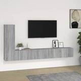 vidaXL 3-dijelni set TV ormarića boja hrasta sonome konstruirano drvo | shoptok.hr
