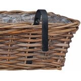  Viseća Košara za Saksije s pohranom 2 pcs Smeđa 48 x 22 x 15 cm | shoptok.hr