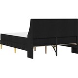  Okvir kreveta s madracem Crna 160 x 200 cm Poliester | shoptok.hr