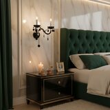 Toolight Zidni svijećnjak EBT018-2W Black | shoptok.hr