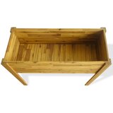 Furnova Visoka greda trden akacijev les, (21920594) | Shoptok.si