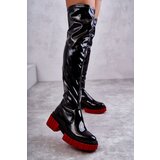 Boto Patent Women's Boots Black Callen | Shoptok.si