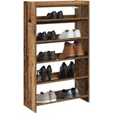 vidaXL Stalak za cipele boja staro drvo 60x25x100 cm konstruirano drvo Cijene