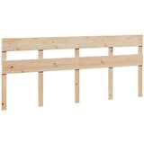  Okvir kreveta bez madraca 200 x 200 cm od masivne borovine | shoptok.hr