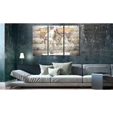  Slika na plutenoj podlozi - History of Travel [Cork Map] 60x40 | shoptok.hr