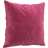  3-dijelni set sofa s jastucima crvena boja vina baršunasti | shoptok.hr