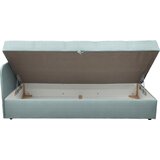 XORA LEŽALNIK, pastelno modra tekstil | Shoptok.si