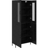  Kuhinjski ormarić Zidne Crni hrast 69 5 x 34 x 180 cm Konstruirano drvo | shoptok.hr