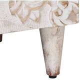  Nočna omarica 2 pcs Bela 40 x 33,5 x 46 cm Masiven les manga, (5000209726) | Shoptok.si