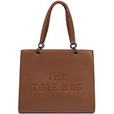 Shelvt Tote bag in warm brown Cijene