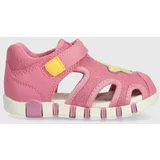 Geox Otroški sandali SANDAL IUPIDOO roza barva