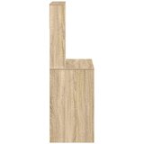 vidaXL Pisalna miza s policami sonoma hrast 100x45x140 cm inž. les | Shoptok.si