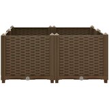  Povišena gredica 80 x 80 x 38 cm od polipropilena | shoptok.hr