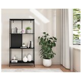 Støraa Črn kovinski regal 75x144 cm Charleston – | Shoptok.si