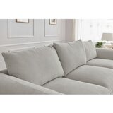 Bobochic Paris Svijetlo siva sofa 265 cm Ernest – | shoptok.hr