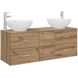  Set namještaja za kupaonicu 3 kom. Hrast artisan | shoptok.hr