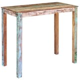  Barska miza iz trdnega predelanega lesa 115x60x107 cm | Shoptok.si