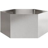  Vrtna sadilica šesterokutna 104x90x45 cm od nehrđajućeg čelika | shoptok.hr