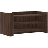  Stolić za kavu boja smeđeg hrasta 100 x 50 x 50 cm od drva | shoptok.hr