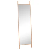 Hübsch Stojeće ogledalo s okvirom od masivnog drveta 53x188 cm Lean –