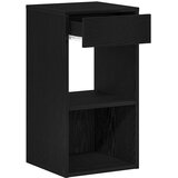  Noćni ormarići s ladicom 2 kom crni hrast 35x34x66,5 cm | shoptok.hr