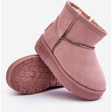 Big Star Children's Snow Boots Insulated With Fur With Little Ears Pink Betty | shoptok.hr
