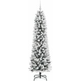  Umjetno božićno drvce Bijela 180 cm PVC i Metal i Plastika | shoptok.hr