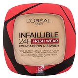 L´Oréal Paris infallible 24H fresh wear foundation in a powder puder za vse tipe kože 9 g odtenek 040 cashmere Cene