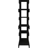  Stalak za biljke crna 85 x 25 x 109,5 cm od masivne borovine | Eponuda.com