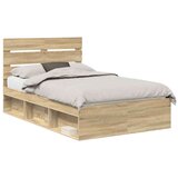  Konstrukcija postelje Sonoma 120 x 200 cm Masivno borovo les, (5000103026) | Shoptok.si
