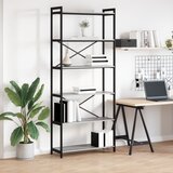vidaXL Police za knjige Sivi hrast sonoma 80 x 30 x 188 cm | shoptok.hr