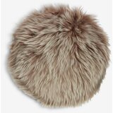  Jastuk za stolicu fi 34 veštačko krzno svetlo braon Cene