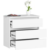 AKORD Cl3 Nočna Omarica, Bela, (5000332053) | Shoptok.si