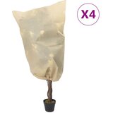  Navlake od flisa za biljke s vezicom 4 kom 70 g/m² 0,8 x 1 m | shoptok.hr