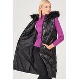 Dewberry Z6717 LADIES VEST-STRAIGHT BLACK Cijene