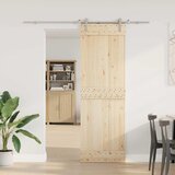 Pribor za klizna vrata od nehrđajućeg čelika 200 cm srebrni | Eponuda.com