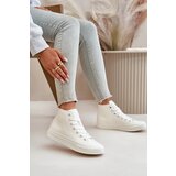 Big Star Women's Insulated Sneakers From Eco Leather White | Shoptok.si