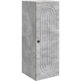  Ormar za montažu na zid Betonska siva 33 x 34,5 x 90 cm | Shoptok.si