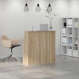  Recepcijski stol Sonoma hrast 100x50x103,5 cm Konstruirano drvo | shoptok.hr
