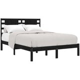  Za krevet od masivne borovine crni 140 x 190 cm | shoptok.hr
