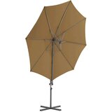  Zunanji senčnik s prenosnim podstavkom taupe | Shoptok.si