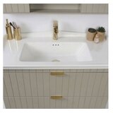 Hanah home Kupatilski ormarić sa umivaonikom i ogledalom (2 komada) Noble 80 Luna | Eponuda.com