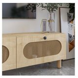 Hanah home tv polica elena sapphire oak rattan | ePonuda.com