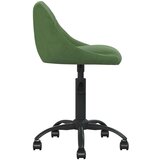 vidaXL Radna stolica - Uredska stolica tamnozelena baršunasta | shoptok.hr
