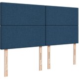  Krevet s oprugama i madracem plavi 200 x 200 cm od tkanine | shoptok.hr
