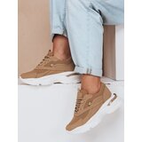 DStreet Sneakersy damskie na platformie SPORTLITE khaki Cijene