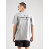 Adidas Funkcionalna majica 'BL' pegasto siva / črna | Shoptok.si