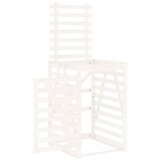  Spremište za kantu za smeće bijelo 84x90x128,5 cm od borovine | shoptok.hr