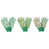 Esschert Design Set od 3 vrtlarske rukavice Plaque Rose